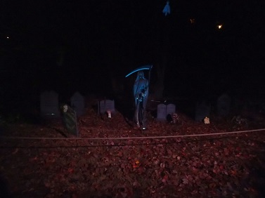 Cemetery night