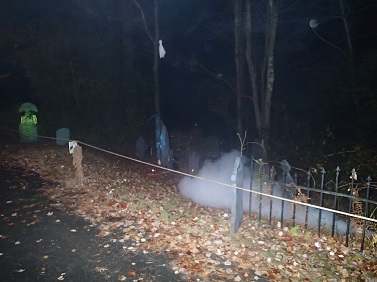 Night Flash Cemetery 5